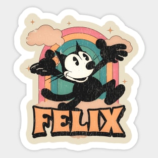 felix the cat - retro surreal Sticker